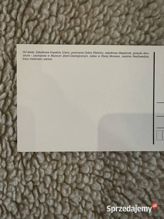 Pocztówka Kletno zaprasza śląskie
