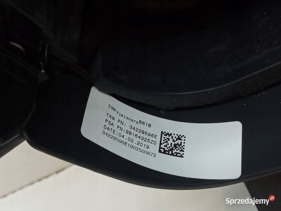 KIEROWNICA ŁADNA 98164325ZD Citroen C3 III