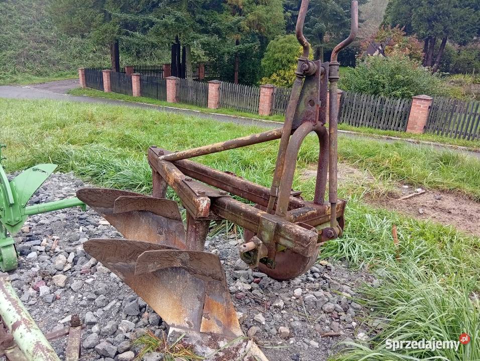 Pług Unia Grudziądz 2skibowy Pługi śląskie