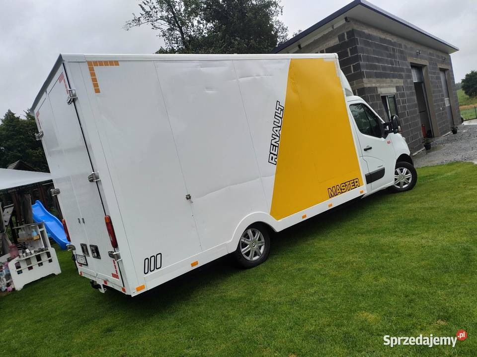 RENAULT MASTER KONTENER NISKOPODŁOGOWY KONIOWÓZ klimatyzacja łódzkie Bartochów