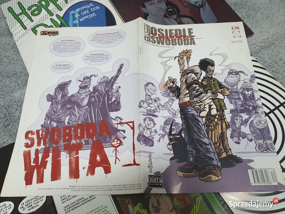 Osiedle Swoboda zestaw 6 komiksów wydanie1 2005