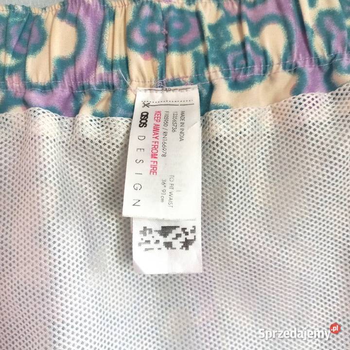 Spodenki męskie Szorty r L40 Asos siatka Rozmiar L Białystok sprzedam