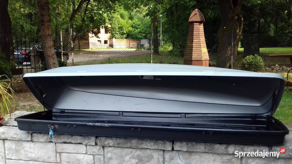 Porządny niemiecki Box dachowy Jetbag Thule opolskie Otmuchów
