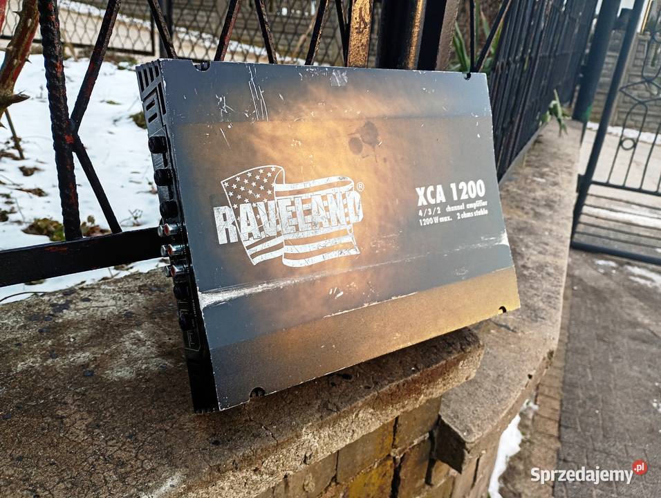 Wzmacniacz samochodowy 4 kanałowy Raveland Niegowonice