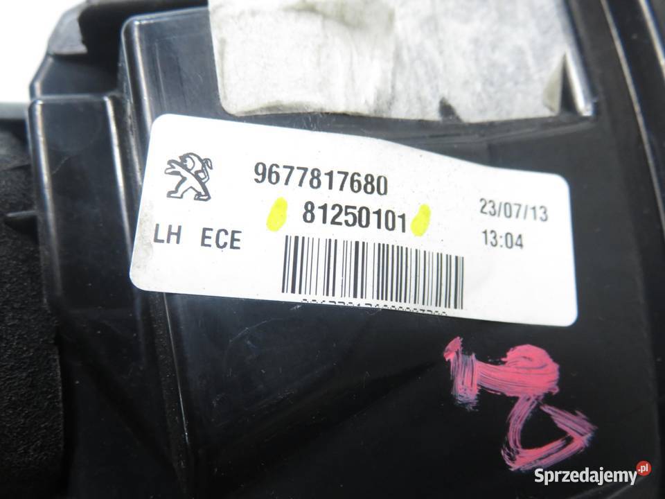 LAMPA LEWA TYLNA PEUGEOT 308 II 81250101 sprzedam