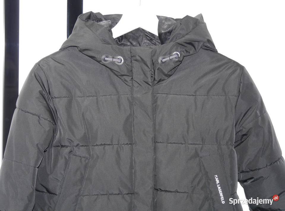 Karl Lagerfeld piękna kurtka 2w1 płaszcz 150