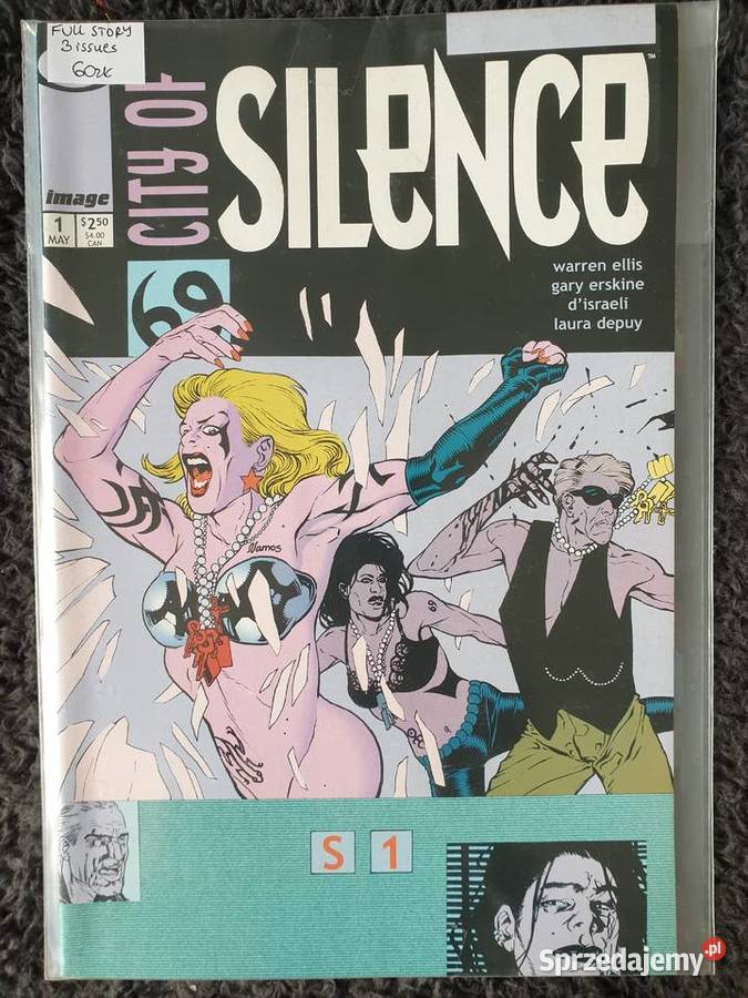 City Of Silence zestaw 3 komiksów Image USA Gdynia
