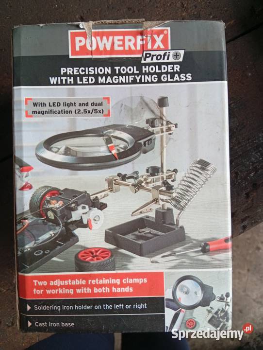 Stojak z lupą do lutowania Dąbrowa Zielona