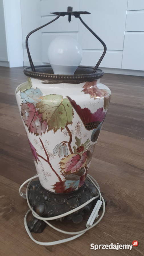 Antyczna lampa stołowa Gliwice