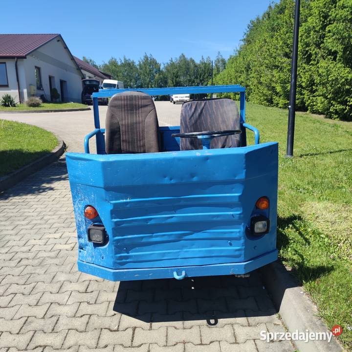 Wózek platformowy WNA 1320 stan brak akumulatora Nowy Sącz