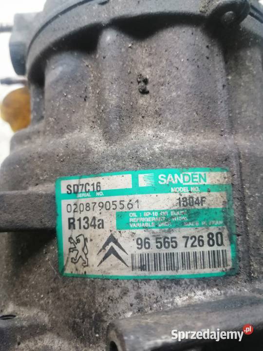 Sprężarka klimatyzacji Peugeot 207 16hdi 109 Wieluń