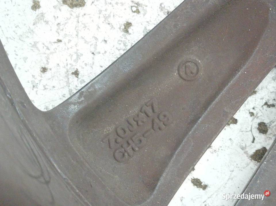 FELGA ALUMINIOWA R17 5X1143 ET49 OC65MM sprzedam