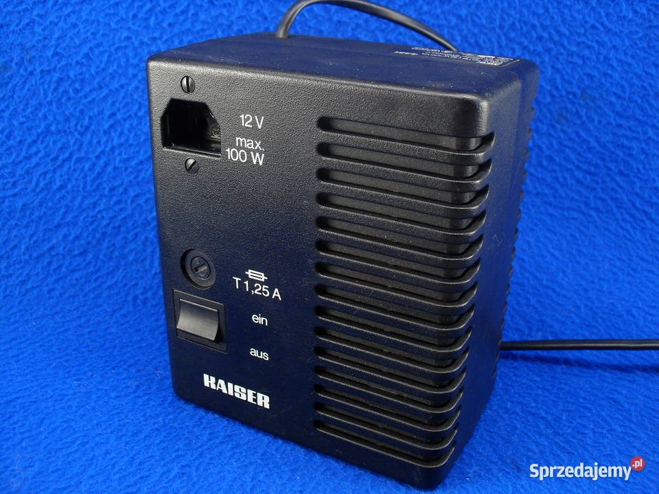 Transformator KAISER 12 V prąd stały Bielawa