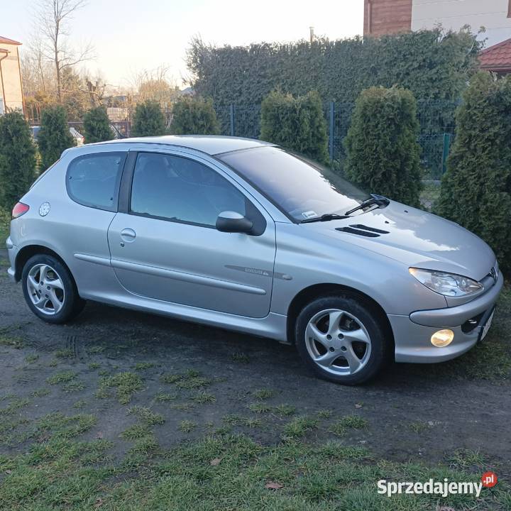 Peugeot 206 16 16v Quiksilver doinwestowany nowe poduszka powietrzna podkarpackie Rzeszów sprzedam