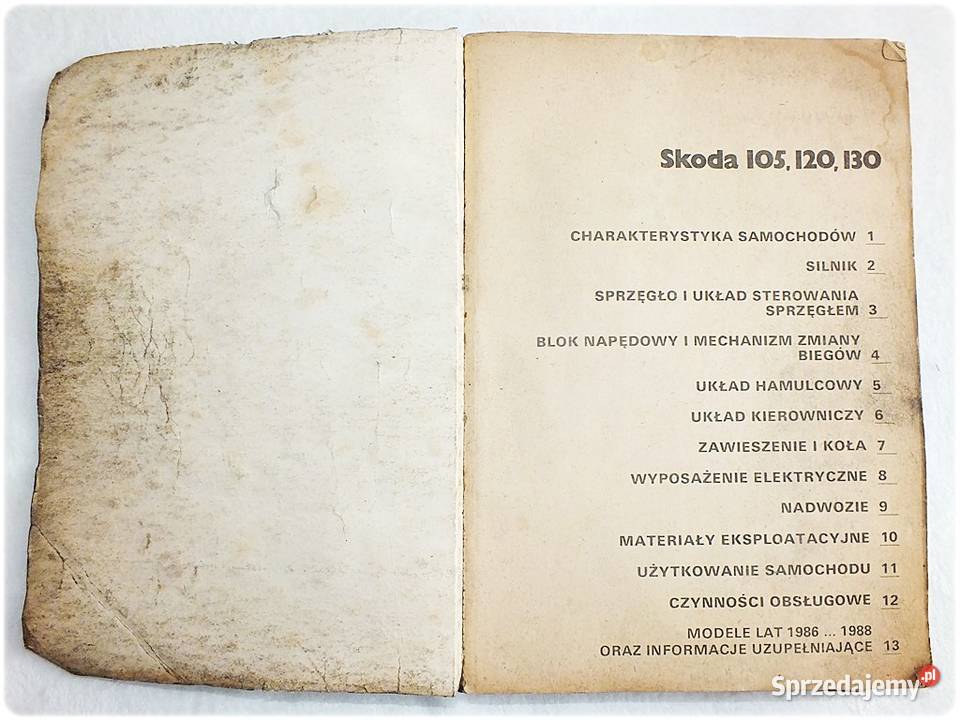 Książka Budowa eksploatacja naprawa Skoda Żary