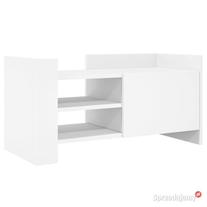 Szafka pod TV biała 80x35x40 materiał Warszawa