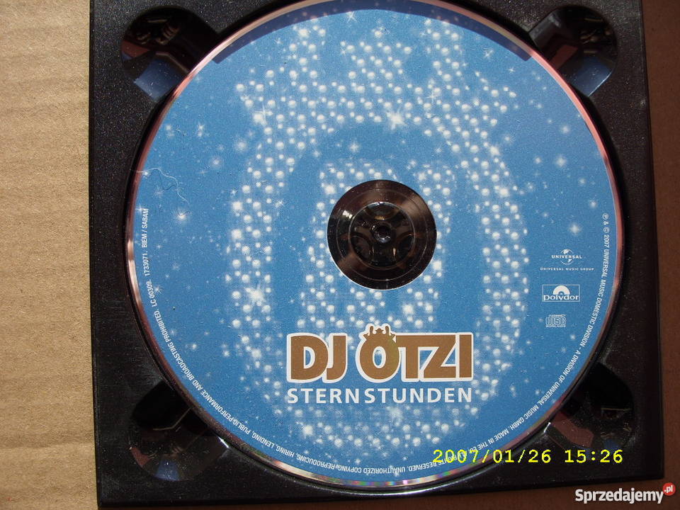 Pop CD DJ OTZISTERNSTUNDEN CD Wołów