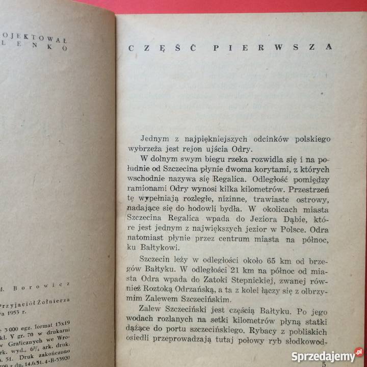 813 U Ujścia Odry Antykwariat Szczecin