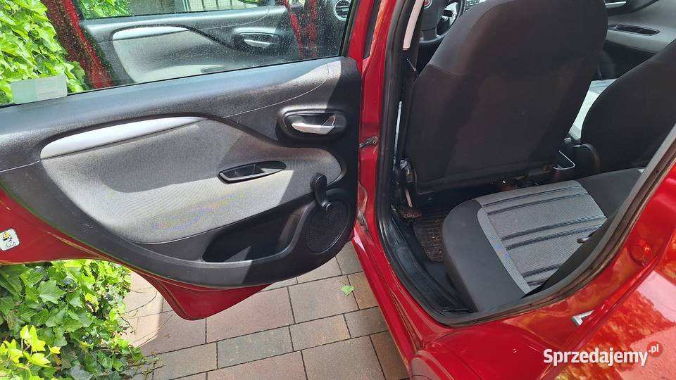 Piękny fiat punto evo 5 drzwi Bordowy 14 Katowice sprzedam
