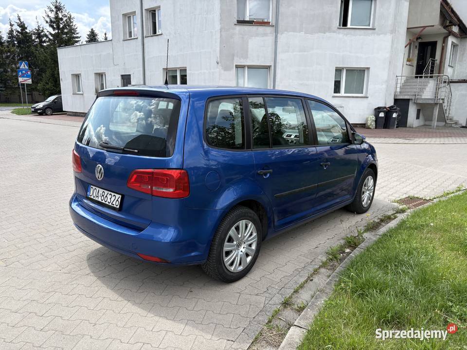 Volkswagen Touran 2011 VW 16tdi 105 DSG automat 309000km dolnośląskie Jelcz-Laskowice
