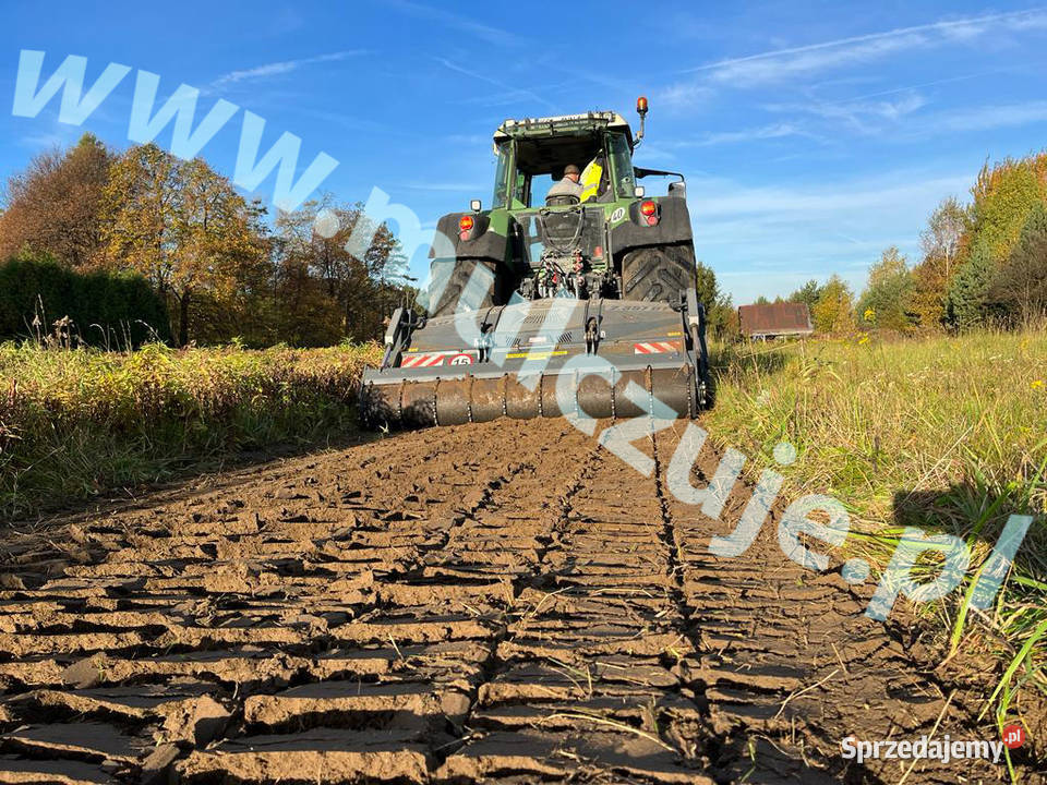 Mulczer leśny wgłębny powierzchniowy Karczowanie prace ogrodowe