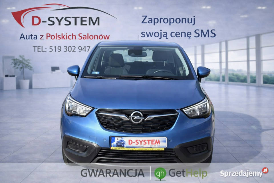Opel Crossland X 20r Salon Polska Bezwypadkowy elektrochrom. lusterko wst. Białystok
