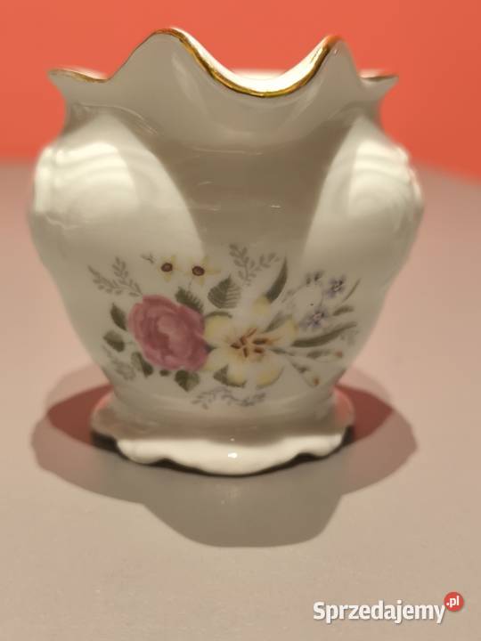 Cukiernica z mlecznikiem porcelana Wawel