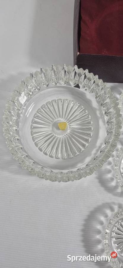 Elegancki Komplet Deserowy KRISTAL 7 Elementów Biłgoraj