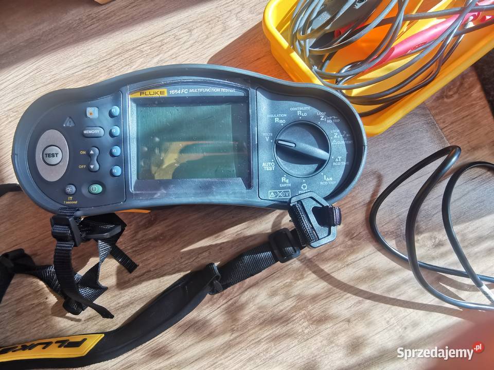 Fluke 1664 FC Multimiter instalacyjny Pozostałe Chodzież