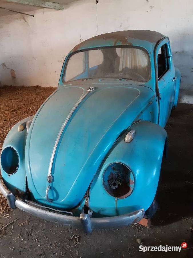 VW GARBUS 1961r uszkodzony Pelplin