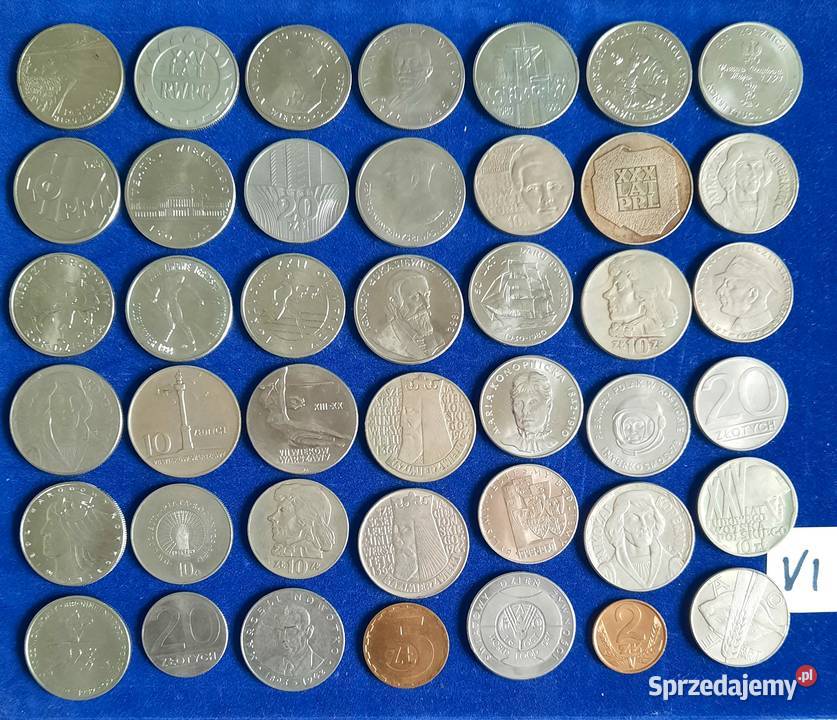 Zestaw VI Monet PRL x42 sztuki śląskie Gliwice