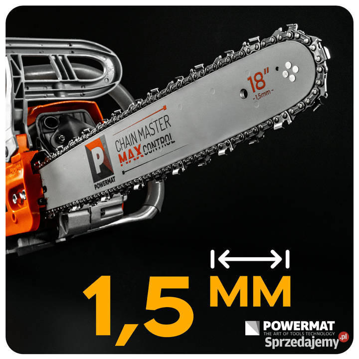 prowadnica do piły spalinowej 2 łańcuchy 18 Katowice sprzedam