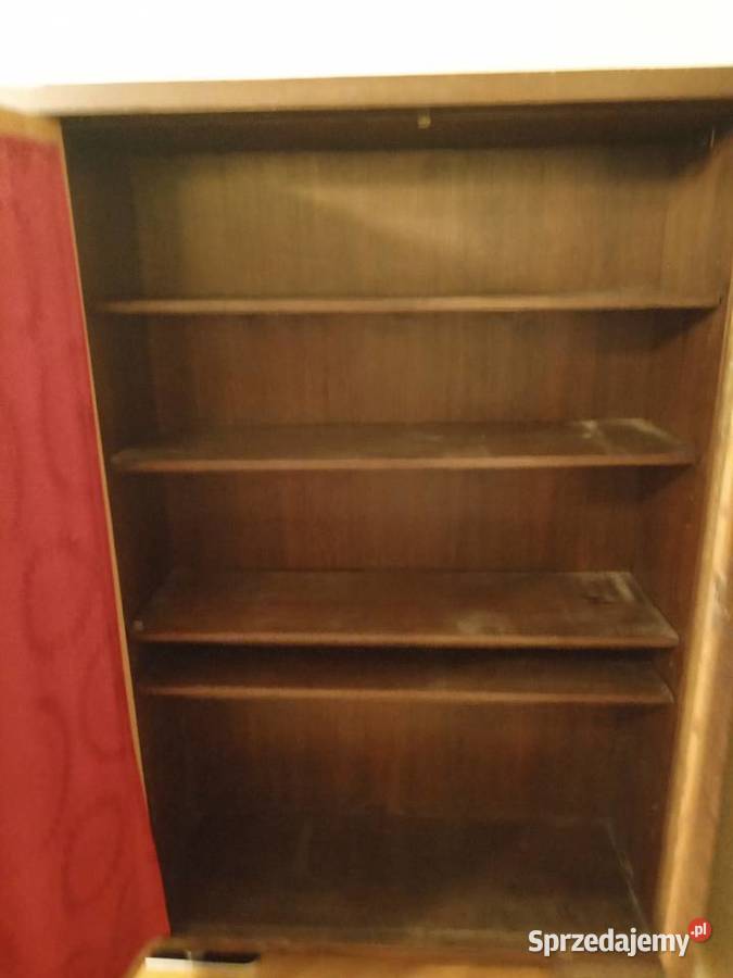 Kredens szafa i biurko Komplet starych mebli Meble do salonu Inowrocław