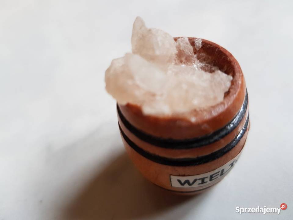 beczka beczułka drewniana kadź z solą z Kielce