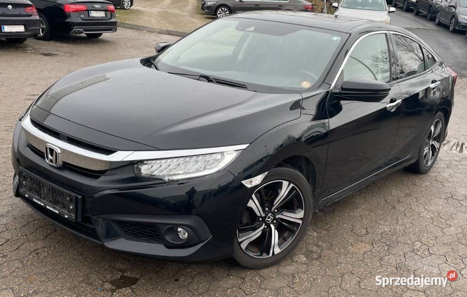 Honda Civic 1,6D 120KM Sedan 2019r Prestige Skóra LED