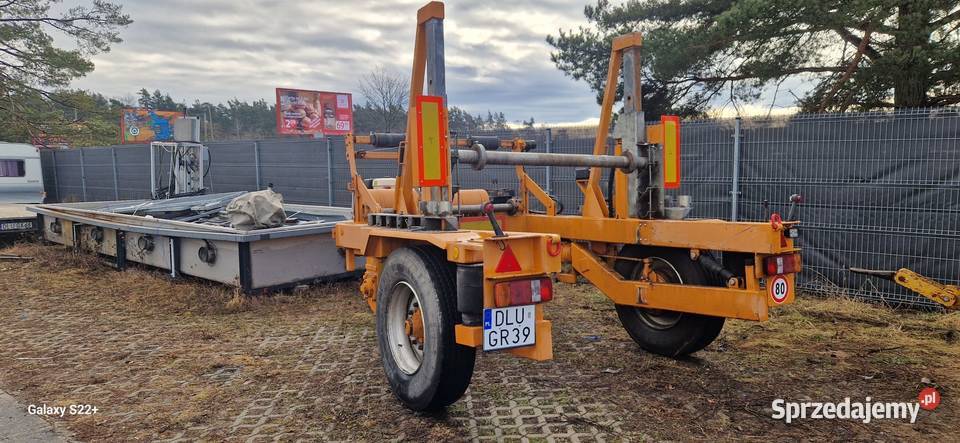 Przyczepa kablowa SANTER T6080TR 6 tonowa napęd Lubin sprzedam