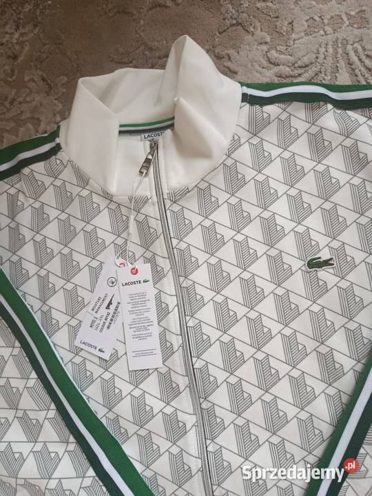 Bluza rozpinana męska Lacoste Monogram ciepła Odzież codzienna