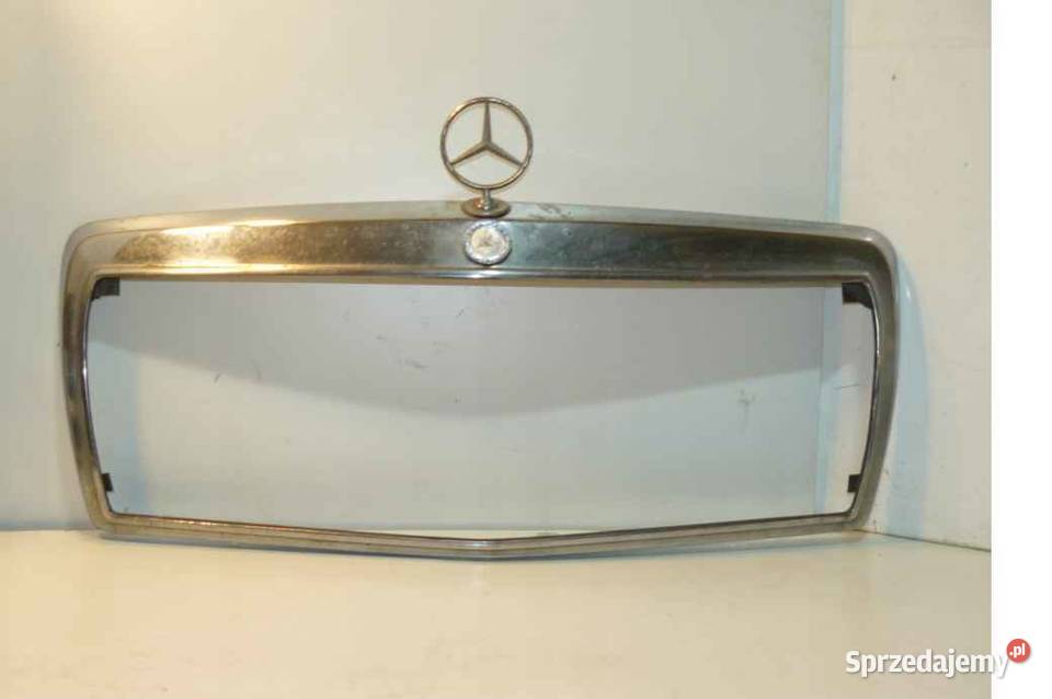 Mercedes W126 Grill Atrapa Chrom znaczek gwiazda Pozostałe Wielkie Drogi