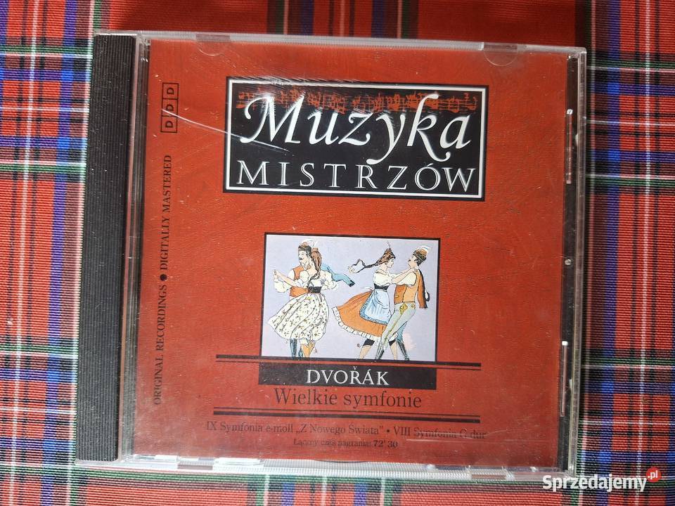 Muzyka mistrzów Dvorak Wielkie Symfonie CD Muzyka małopolskie Kraków