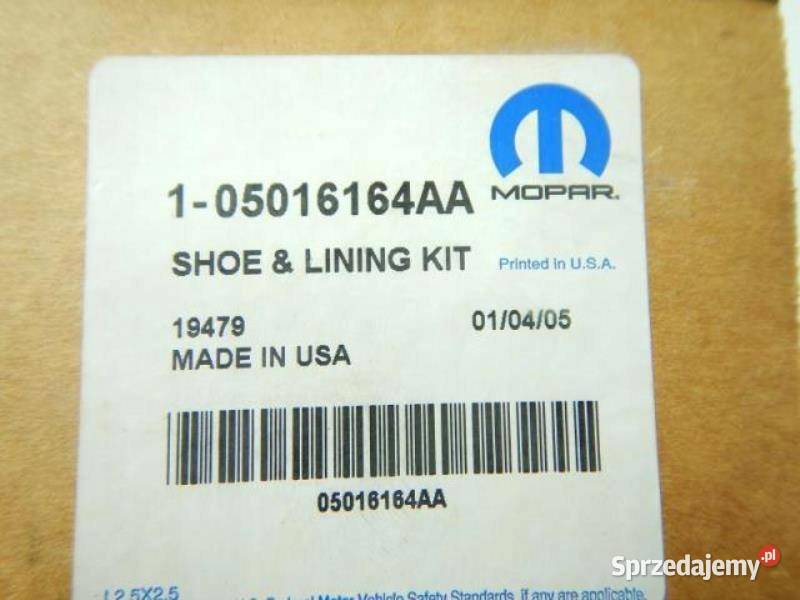 KLOCKI HAMULCOWE PRZÓD CHRYSLER CIRRUS 9400 zASO