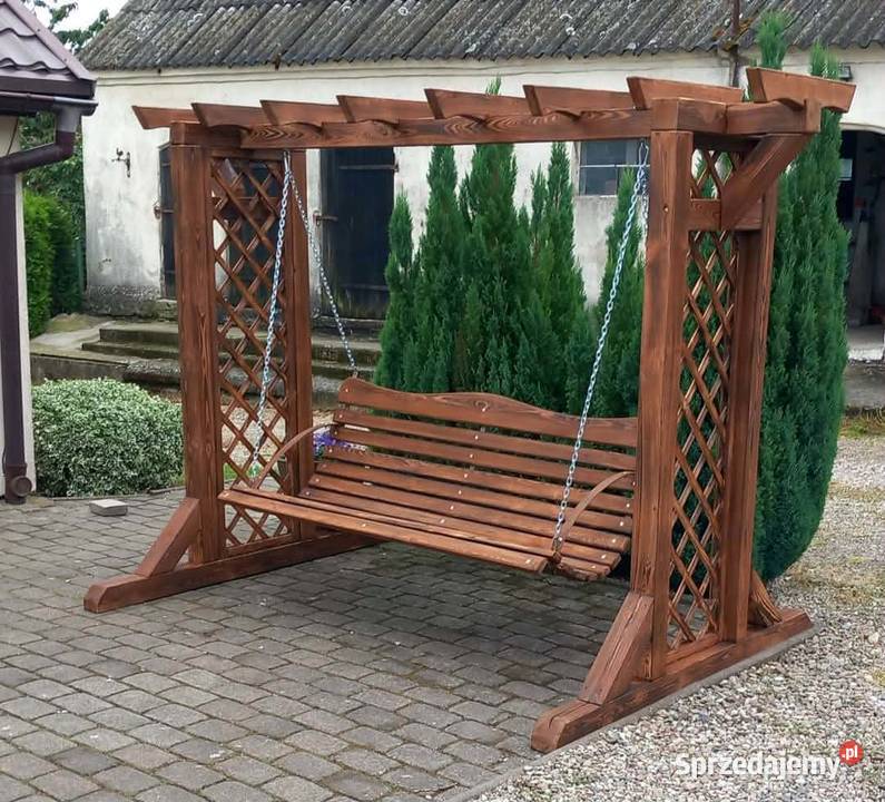 Meble ogrodowe z litego drewna pomorskie Gdańsk