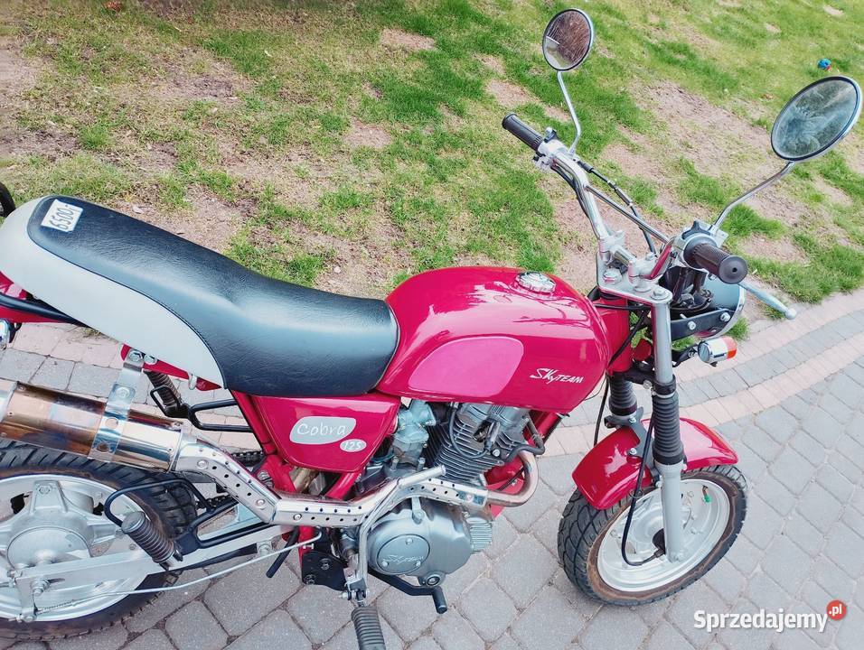 Motocykl Skyteam Cobra 125 czerwony Kielce