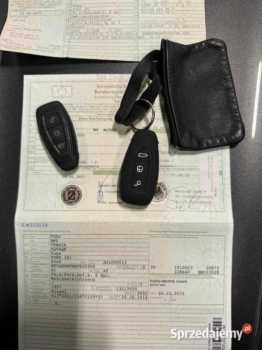 Ford Kuga II 20 Golub-Dobrzyń sprzedam