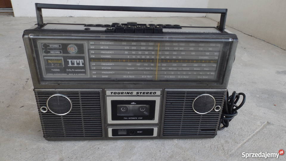 Radiomagnetofon ITT ICTECHNIK CrO2 Fe automatic Grodziczno