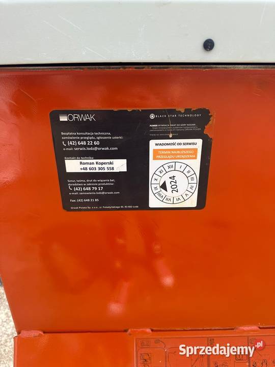 Belownica prasa do kartonu makulatury folii Drzewica