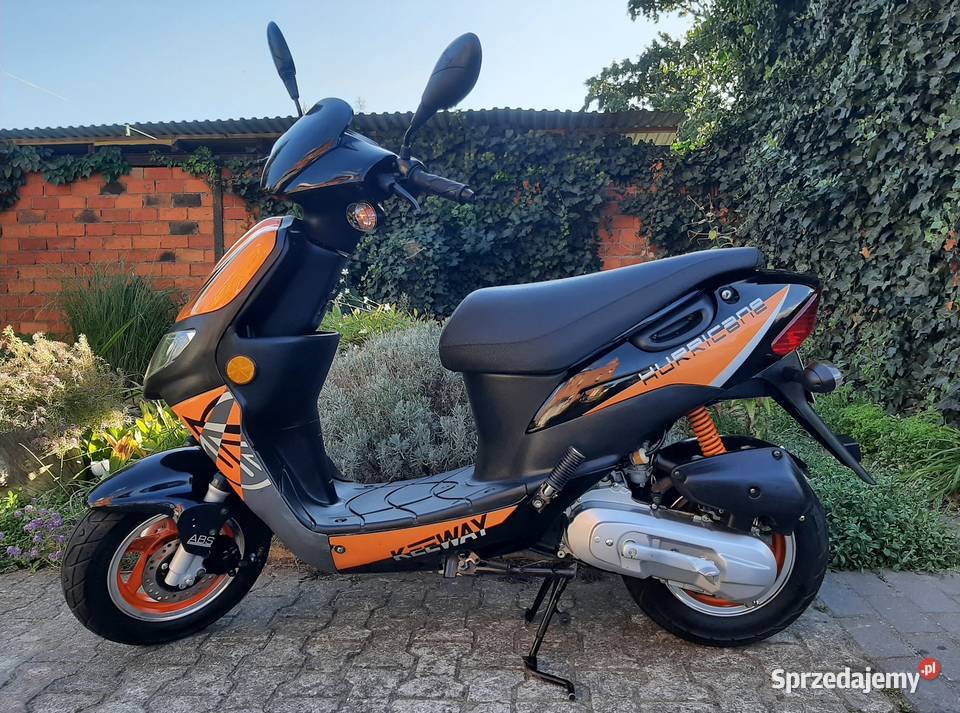 Mega zadbany skuter Keeway Hurricane 50 2t 2007r 1225km wielkopolskie Tuczno