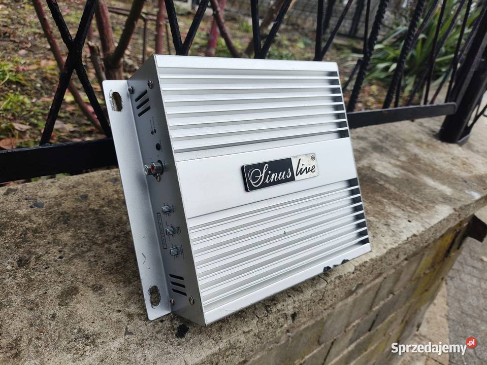 Wzmacniacz samochodowy 1 kanałowy monoblok Wzmacniacze Niegowonice