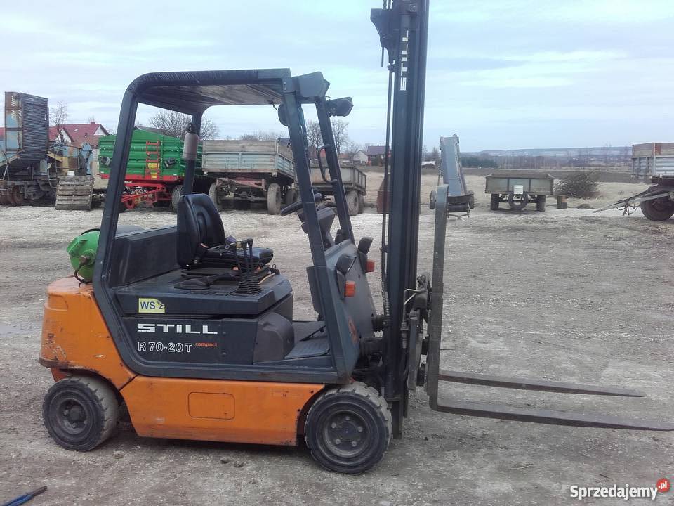 Wózek widłowy 2t still gaz udżwig super stan Chroberz