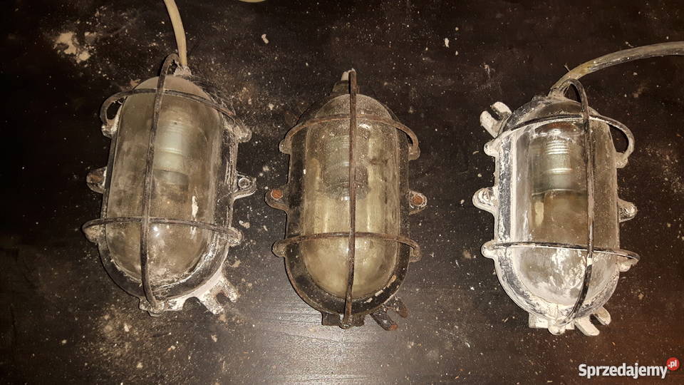 Stare lampy przemysłowe ponad 20 Zielona Góra