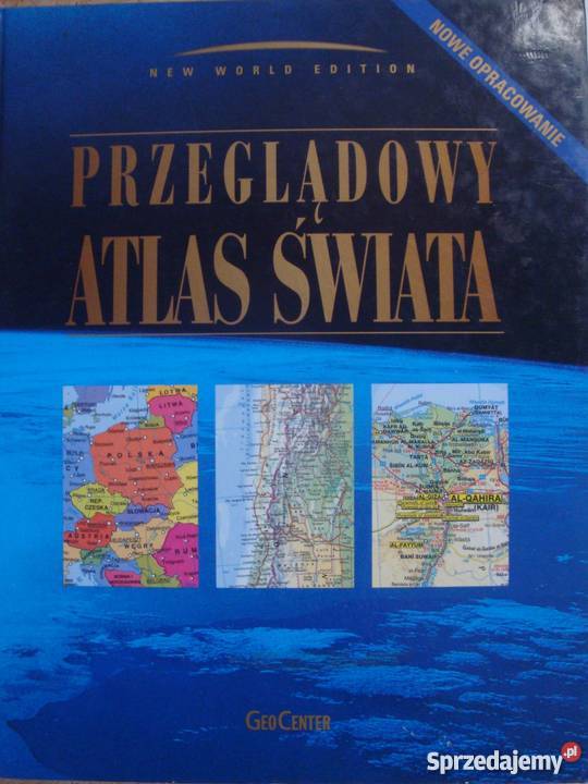 PRZEGLĄDOWY ATLAS ŚWIATA podlaskie Białystok